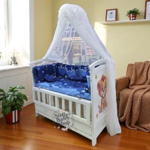 Wooden Baby Cot Package