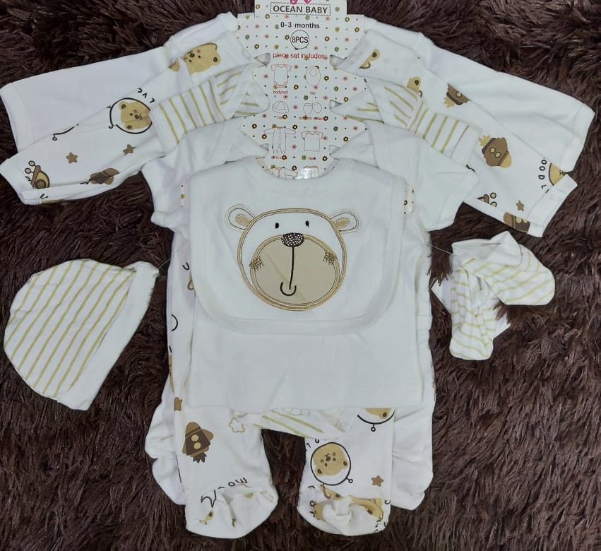 8 pcs cotton set