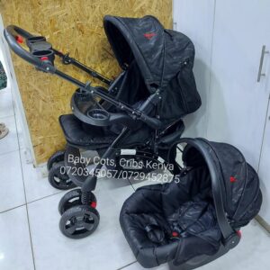 Stroller with carry cot