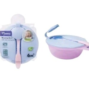 Weaning bowl (momeasy) with spoon