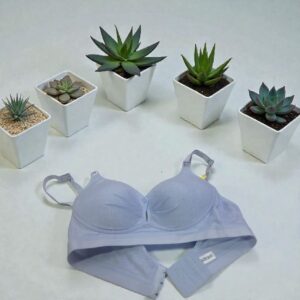 Button bra padded