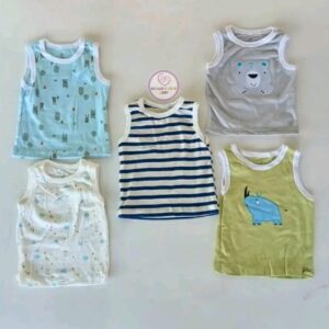 cotton vest 5 pack
