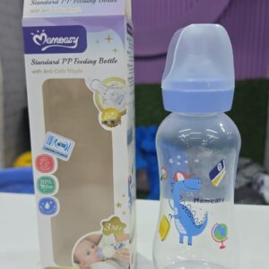 Single wide neck feeding bottle