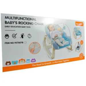 Hug Happy Multifunctional Baby Rocking Chair with Music & Toy Arch (YK7007B)