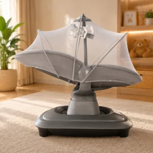 Mastela Deluxe 3-in-1 Multi-Functional Electric Baby Bassinet & Swing